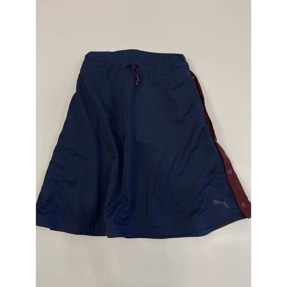 Puma Maxi Midi Convertible length Ballroom Skirt Patriot Blue Women Sz Small